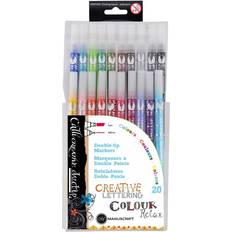 Manuscript Callicreative Duo Tip Pens 20/Pkg