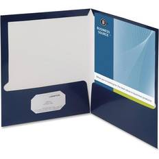 Oxford High Gloss Laminated Paperboard Folder, 100-sheet Capacity, X