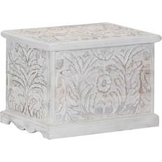 vidaXL Solid Acacia Wood Chest