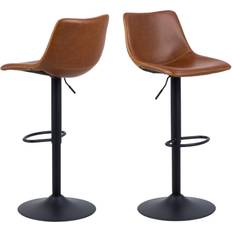 Act Nordic Oregon Cognac Bar Stool 110cm 2pcs