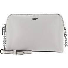 DKNY Bryant Dome Crossbody Pebble, Grey, Women