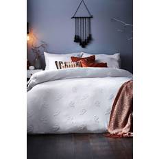 The Linen Yard Friendly Ghost Duvet Cover White