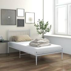 vidaXL Bed Frame White