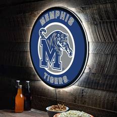 Grey Wall Decor Evergreen University Memphis Tigers