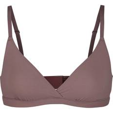 SKIMS Fits Everybody Crossover Bralette - Umber