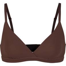 Brown Bras SKIMS Fits Everybody Crossover Bralette - Cocoa