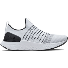 TPR Running Shoes Nike React Phantom Run Flyknit 2 M - White/Black