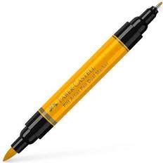 Yellow Brush Pens Faber-Castell Pitt Artist Pen Dual Tip Marker Dark Chrome Yellow 109