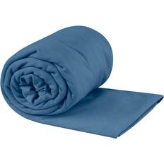 Microfiber Bath Towels Sea to Summit Toalla Pocket XL Bath Towel Blue (152.4x76.2cm)