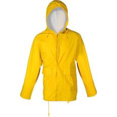 Asatex PU-Stretch-Regenjacke, gelb, Größe