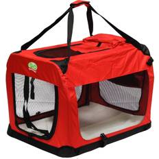 Go Pet Club Portable Soft Red Dog Crate, X X