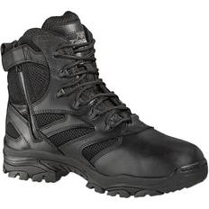 Thorogood Work Boots,Pln,Ins,Mens,7-1/2,Black,PR