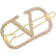 Valentino VLogo Hair Clip - gold