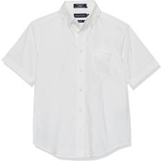 Spandex Shirts Children's Clothing Nautica Big Boys Stretch Oxford Shirt White White