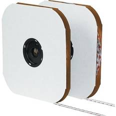Velcro Box Partners 1 .37 in. Hook- White Cloth Tie Tape- Individual Dots