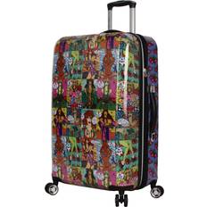 Betsey Johnson 26 Inch Checked Luggage Collection