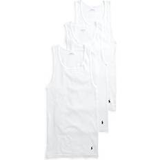 Polo Ralph Lauren Men's Tall Classic Cotton Undershirts 3-pack - White