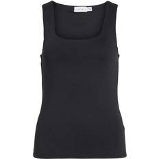 Vila Tank Tops Vila Kenza Simpel Tank Top - Black