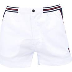 Fila Men's Vintage Hightide 4 Shorts -White/Navy