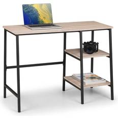 NetFurniture Pulman Office Black/Sonoma Writing Desk