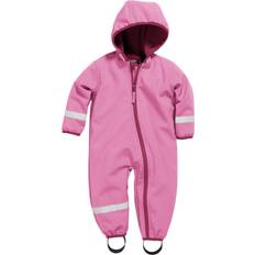 Playshoes kinder softshell-overall pink