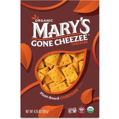 Mary's Gone Crackers Cheezee Plant-Based Cheddar Flavor, Vegan, Dairy