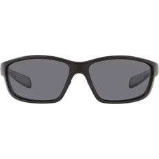 Native Eyewear Kodiak Rectangular Sunglasses, Black/Grey