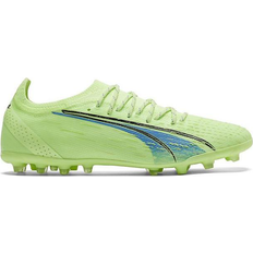 Puma Green Football Shoes Puma Ultra Ultimate FG/AG W - Fizzy Light/Parisian Night/Blue Glimmer