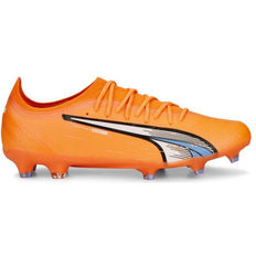 Firm Ground (FG) - Orange Football Shoes Puma Ultra Ultimate FG/AG M - Ultra Orange/White/Blue Glimmer