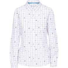 Trespass Women Shirts Trespass Zova Women's Checked Shirt - White