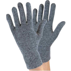 Elastane/Lycra/Spandex Mittens Sock Snob Knitted Magic Thermal Wool Gloves - Grey