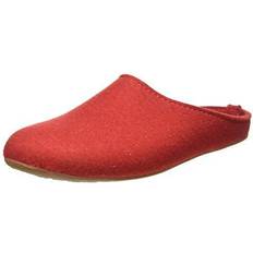 Haflinger Men's Low-Top Slippers, Rot Rubin 11