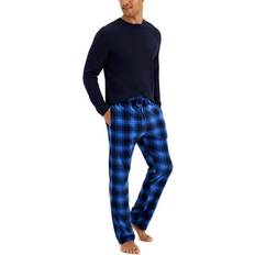 Hanes Men’s X Temp Sleep Set - Sky Captain/Blue Plaid