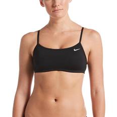 Nike L - Women Swimwear Nike Essential Racerback Bikini Top - Black