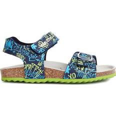 Geox Boy's Ghita - Navy/Lime