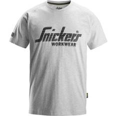 Snickers 2590 Logo T-shirt - Light Grey