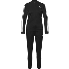 Adidas Essentials 3-Stripes Tracksuit - Black