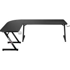 Huzaro Gaming Desk Hero 7.0 L Shaped - Black, 1540x1170x725mm