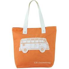 Brisa VW Camper VAN Canvas Shopper Bag Green