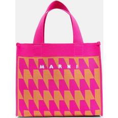 Marni Pink Small Shopping Tote ZO422 Cinnamon/Cassi UNI