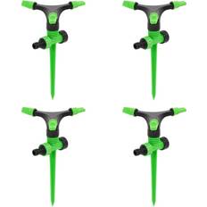 Green Garden Sprinklers vidaXL Rotating Sprinklers 4 and Black ABS&PP