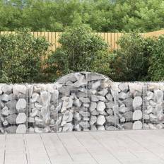 vidaXL 200 80/100 cm/ 6 Arched Gabion Basket Cage