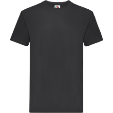 Fruit of the Loom Men's Super Premium Short Sleeve Crew Neck T-shirt - Black