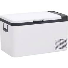 VidaXL Cooler Boxes vidaXL Cool Box with Handle Black and White 18 L PP & PE