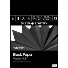 Daler Rowney Canford Black Paper Pad A3