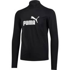 Puma Men Bikinis Puma Herren Long Sleeve Rash-Guard-Shirt, Schwarz