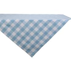 DII 40" Buffalo Check Tablecloth Blue, White