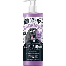 Bugalugs 4in1 dog shampoo 500ml bath time bath bugalugs