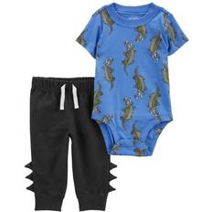 Carter's Baby Dinosaur Bodysuit Pant Set 2-piece - Blue