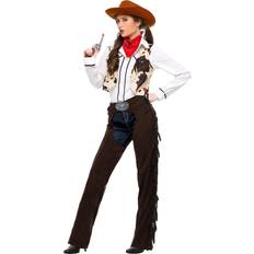 Fun Adult Cowgirl Chaps Costume
